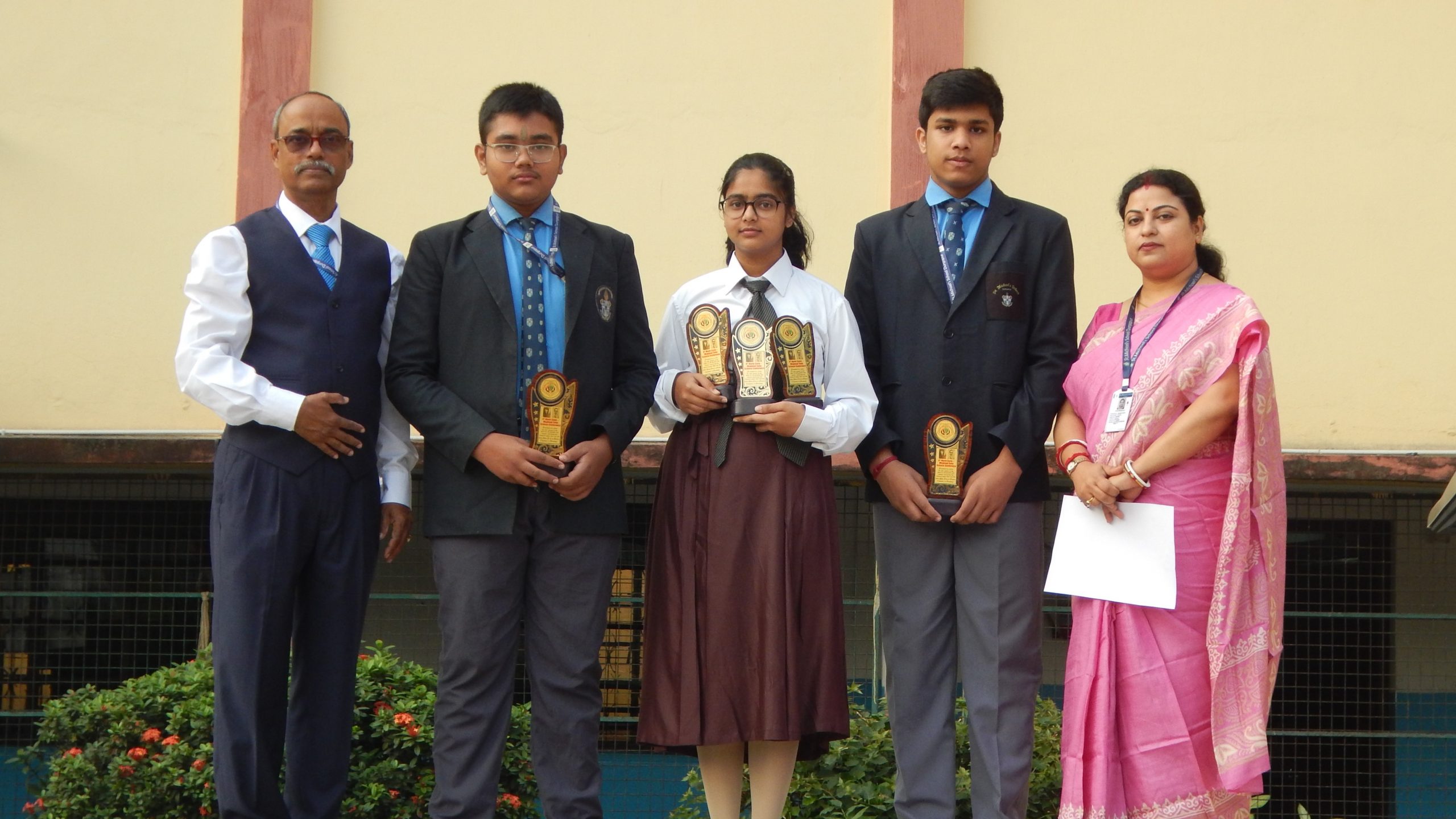 FELICITATION OF WINNERS OF 4TH MARIE CURIE MEGHNAD SAHA SCIENCE CONFERENCE