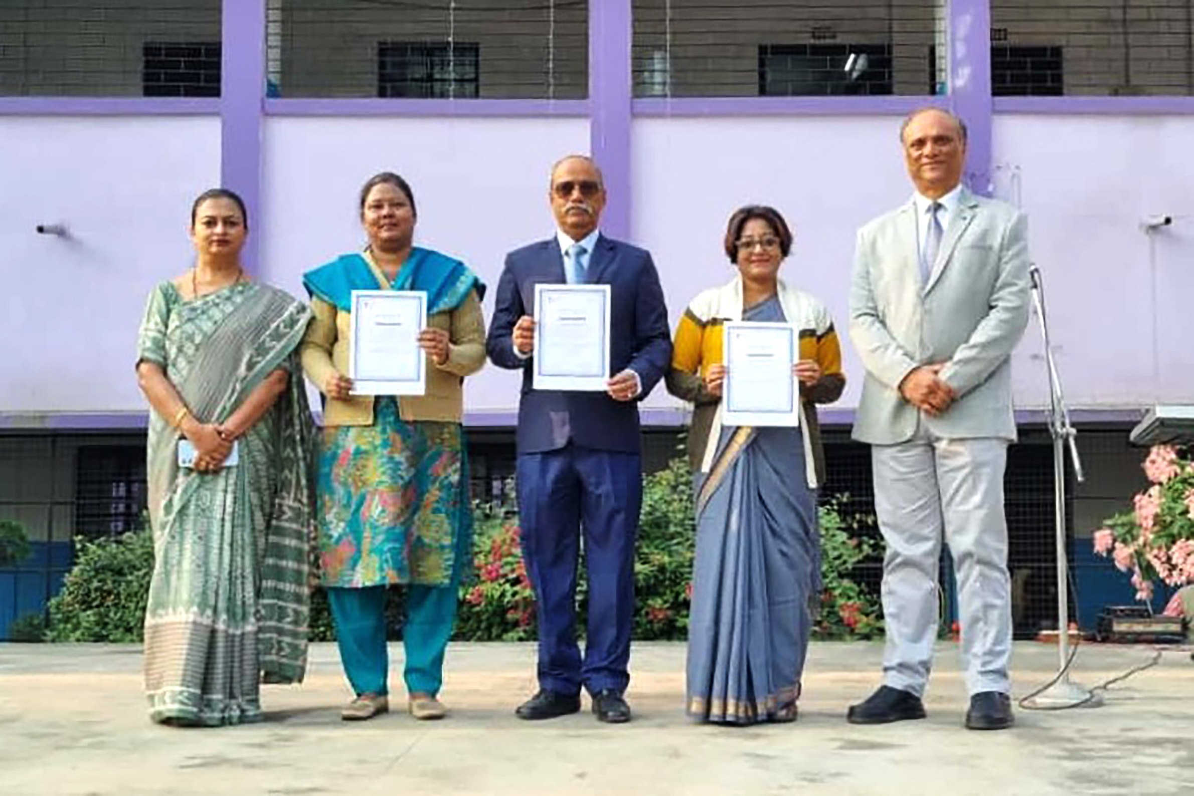 CERTIFICATES AWARDED FROM THE MINISTRY OF PARLIAMENTARY AFFAIRS TO THE ORGANISER, SCRIPTWRITER AND COORDINATOR OF THE KISHORE SABHA AT ST. MICHAEL’S SCHOOL, DURGAPUR 2025-26