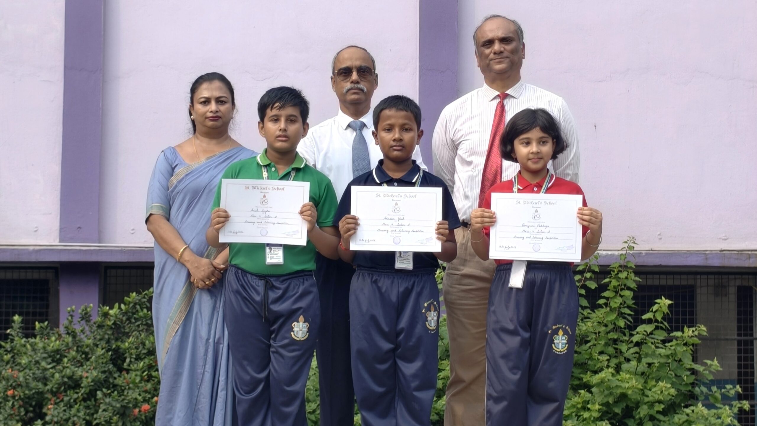 FELICITATION OF DRAWING AND COLOURING COMPETITION 2026-27
