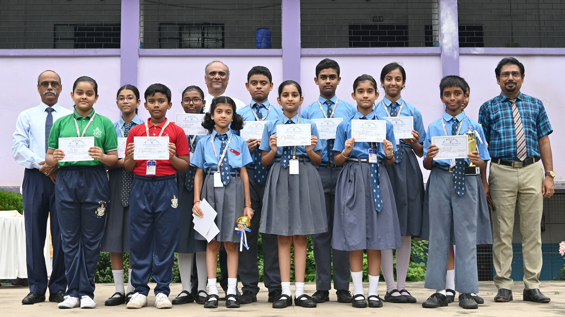 FELICITATION OF INTER-SCHOOL SINGING COMPETITION 2026-27