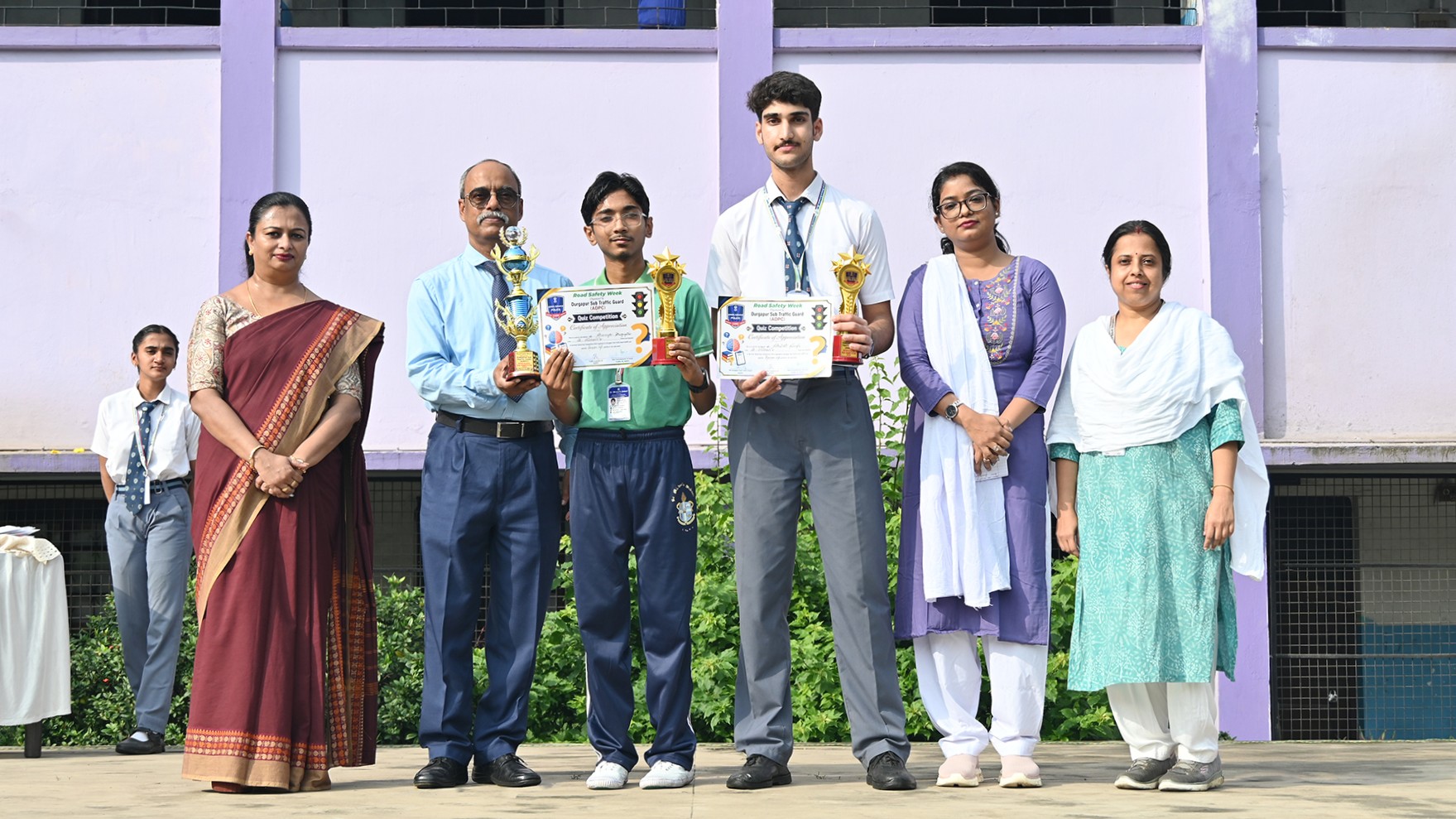 INTER SCHOOL QUIZ COMPETITION ORGANISED BY THE DURGAPUR SUB TRAFFIC GUARD, ADPC 2026-27